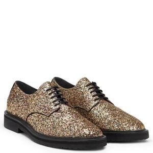 Guiseppe Zanotti G-Dragon Glitter Oxfords Unisex